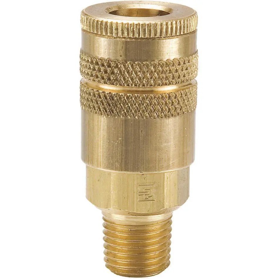 1/4" BRASS MALE QUICK CONNECT - GRAHAMS HARDWARE