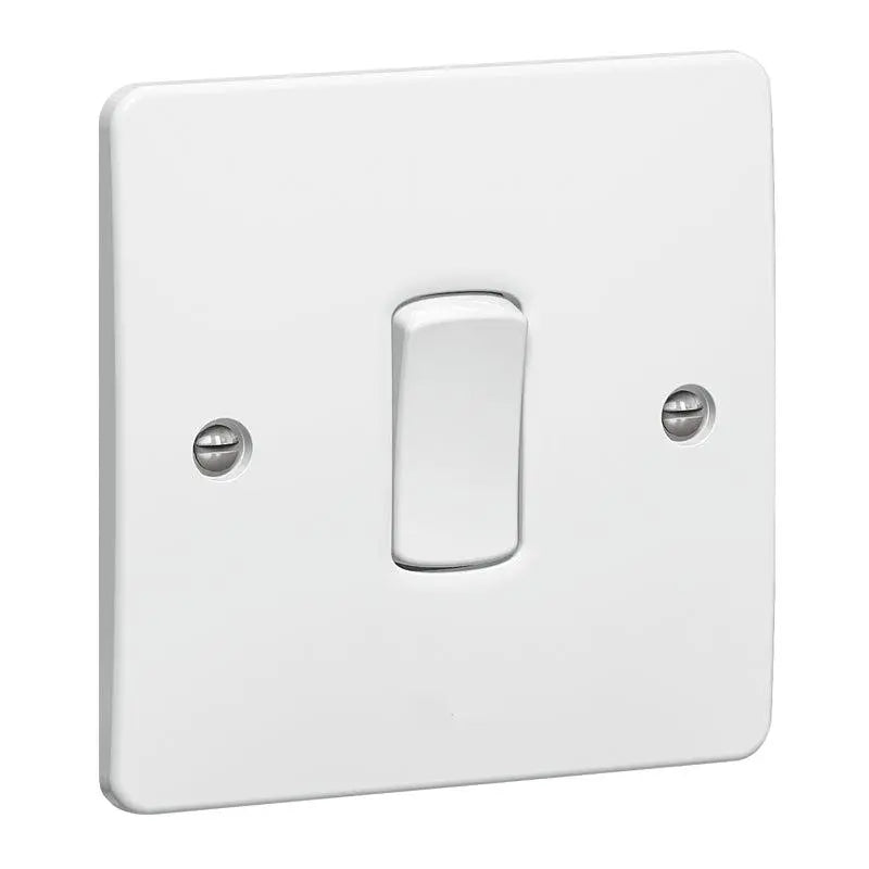 1 GANG 1 WAY PLATE SWITCH - GRAHAMS HARDWARE