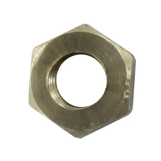 10-24" HEX NUT BRASS - GRAHAMS HARDWARE