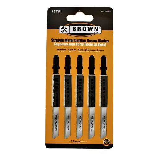 JIGSAW BLADE 18TPI METAL.