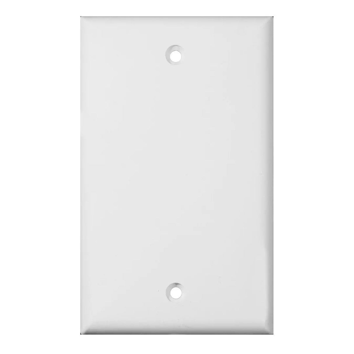PVC BLANK COVER WHITE 1G.