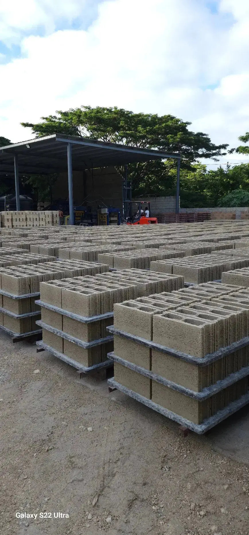 6" Concrete Blocks.