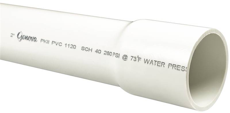 2" PVC Pressure Pipe SCH40 - 20ft