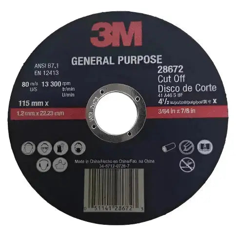 3M GRINDING DISC 7" 61055.