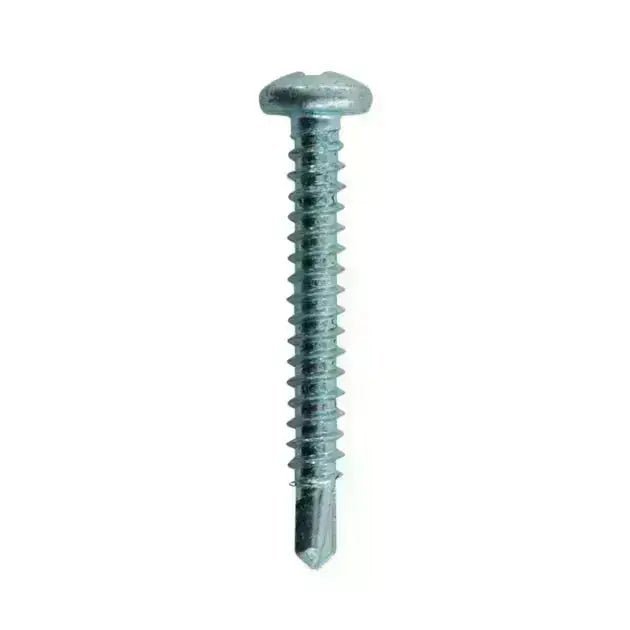 #8X1" PAN PHIL SELF DRILLING SCREWS ZP - GRAHAMS HARDWARE