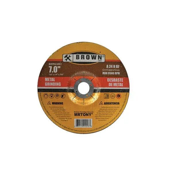 GRINDING DISC 7X1/4 BRM1003 - GRAHAMS HARDWARE