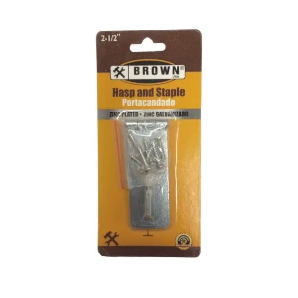 HASP & STAPLE 2.5" BRBJ00250 - GRAHAMS HARDWARE