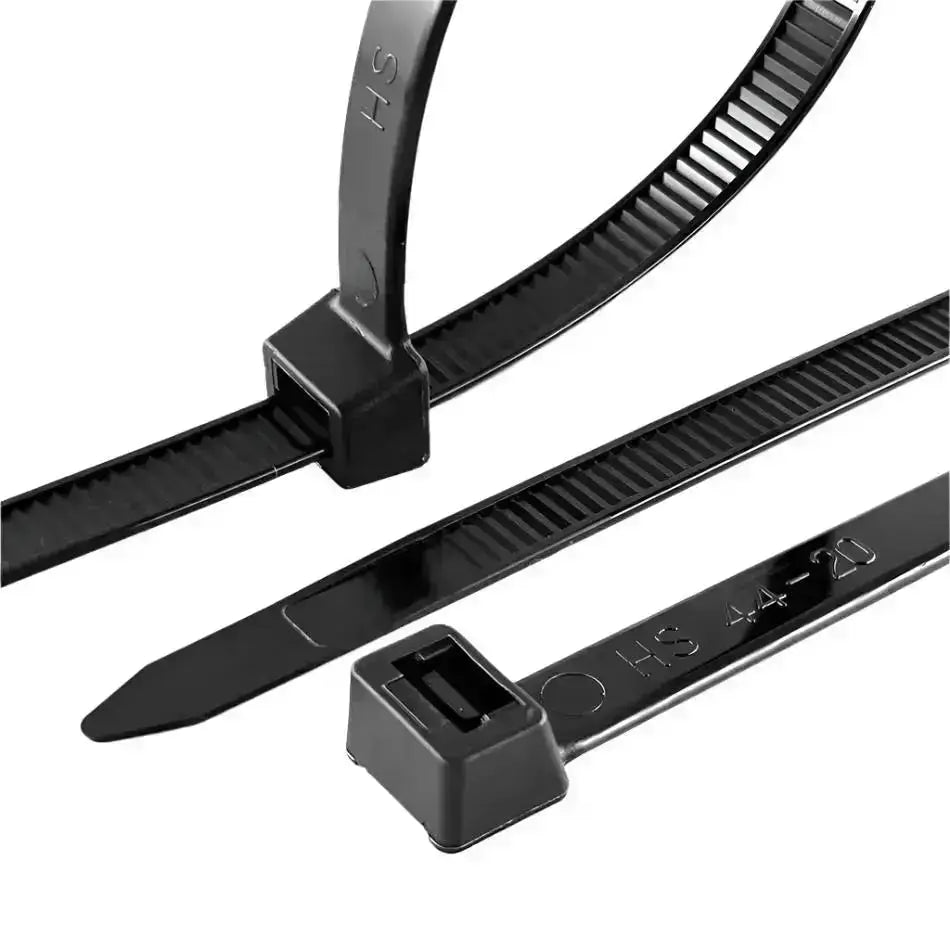 PLASTIC TIE STRAP 16" BLACK - GRAHAMS HARDWARE