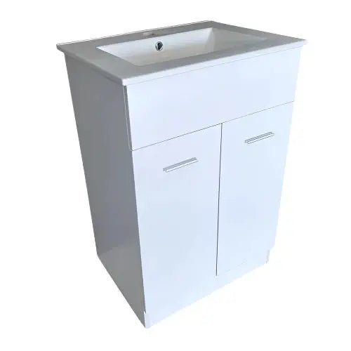 VANITY PORTOFINO WHITE 60CM - GRAHAMS HARDWARE