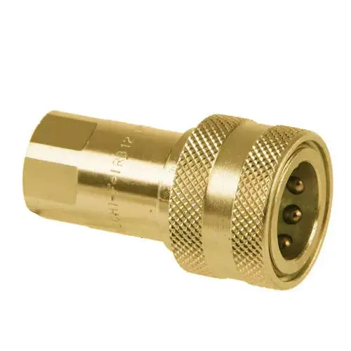 1/4" BRASS COUPLER FEMALE.