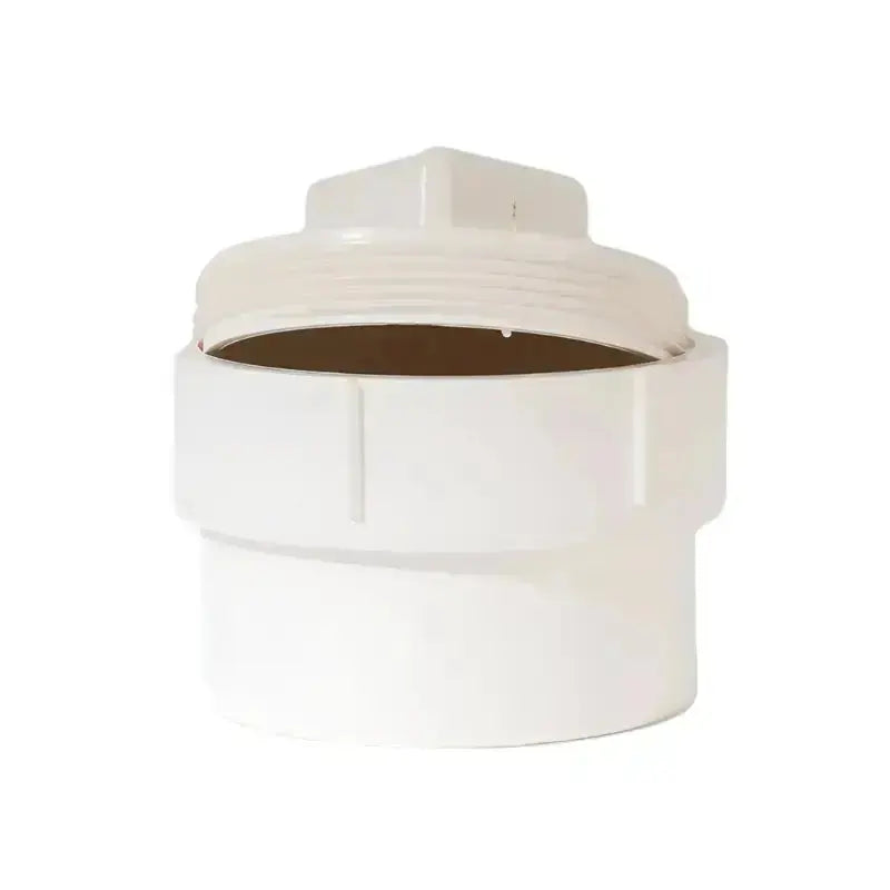 CLEAN OUT ADAPTER WITH PLUG 3" PVC.