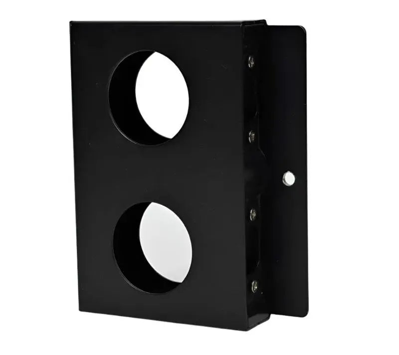 DOUBLE METAL DOOR LOCK CASE.