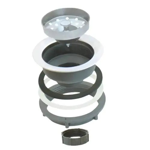 BASKET STRAINER PVC EZ-FLO 3-1/2"TO 4".