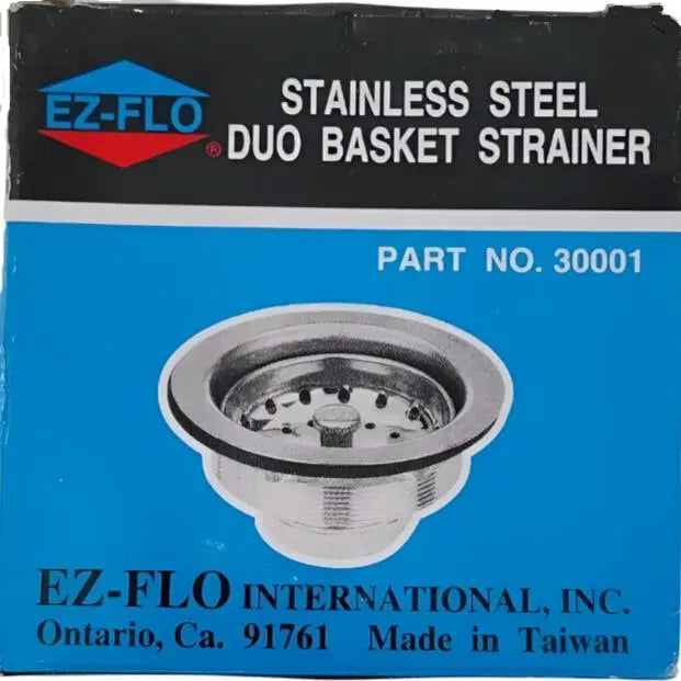 BASKET STRAINER METAL EZ-FLO 3-1/2" to 4".