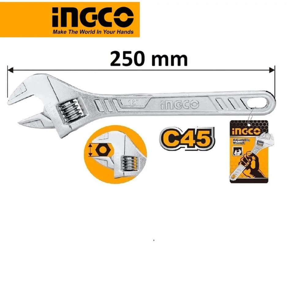 12"ADJUSTABLE WRENCH.