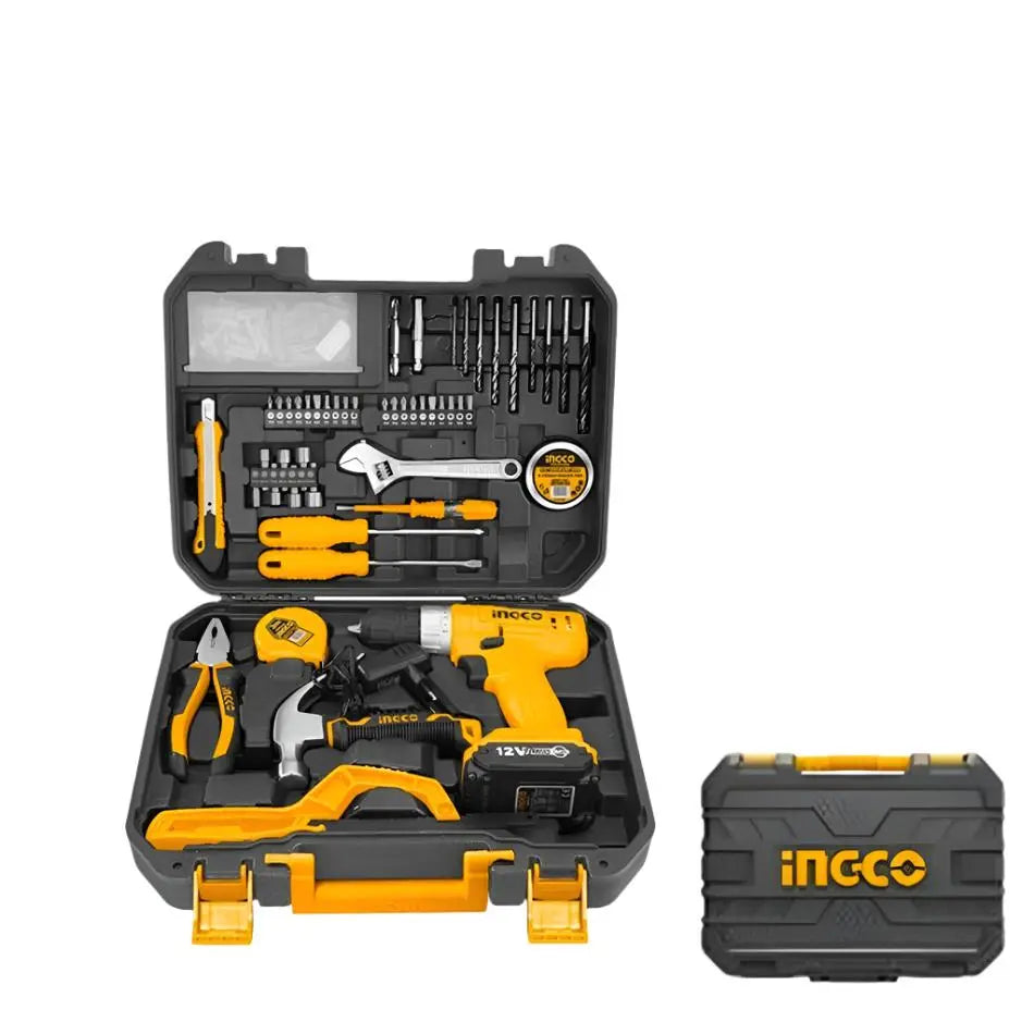 INGCO 12V DRILL BATTERY 128PCS.