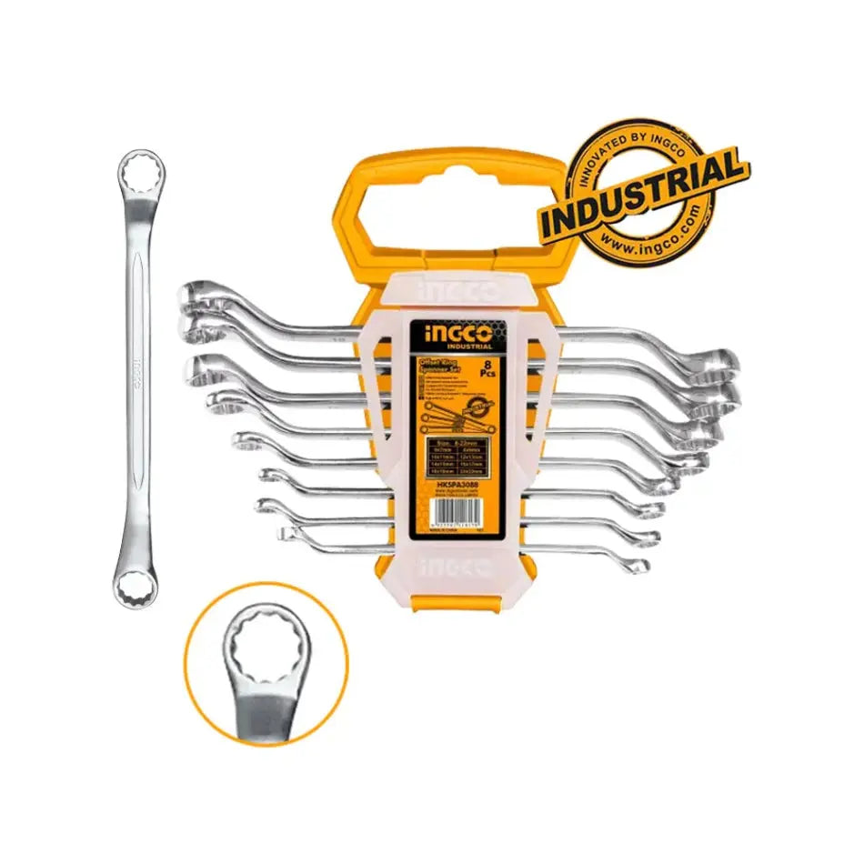 OFFSET RING SPANNER SET INGCO.