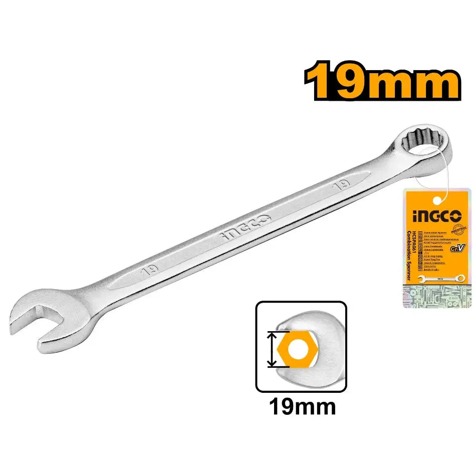 COMBINATION SPANNER 19MM.