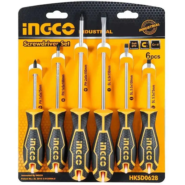 INGCO SCREWDRIVER SET 6PCS.