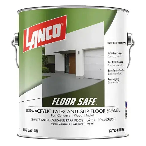 FLOOR SAFE DARK GREEN PAINT.