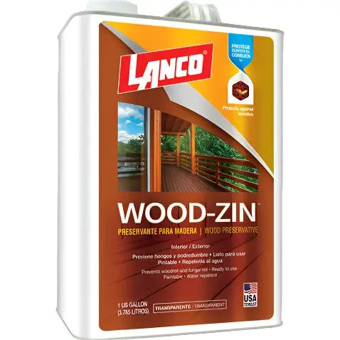 WOOD-ZIN PRESERVATIVE QT.