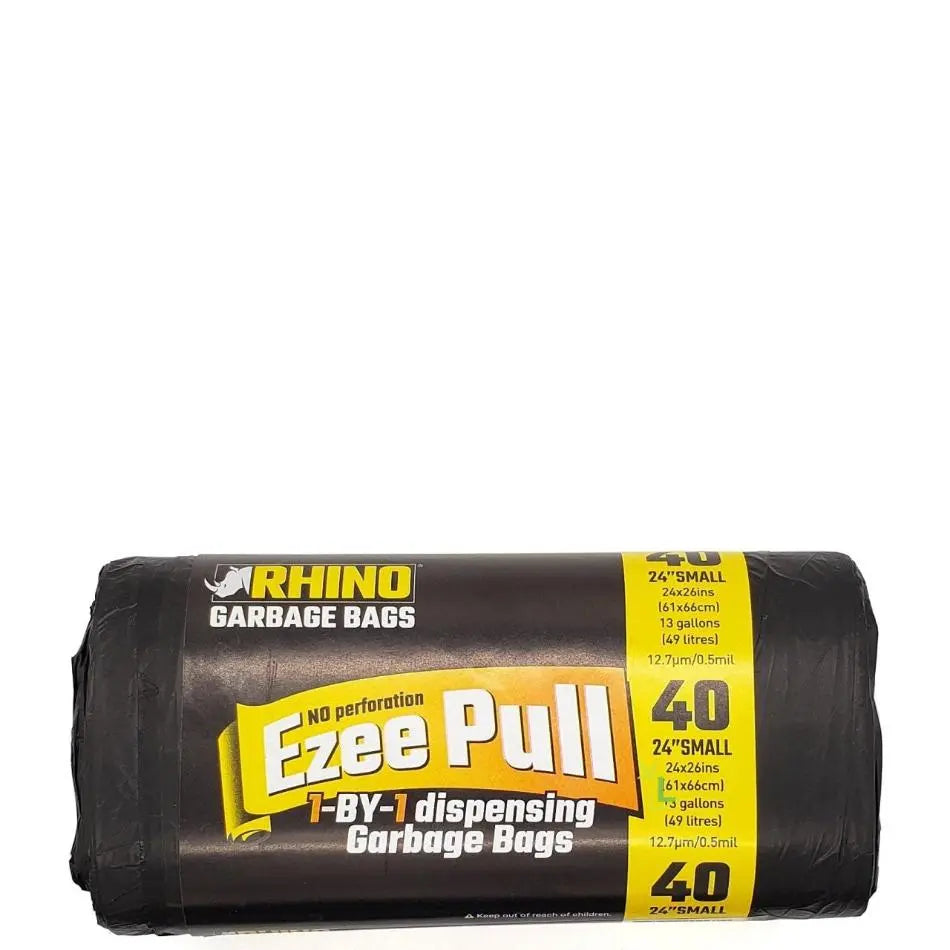 RHINO GARBAGE BAGS 24X26 40s.