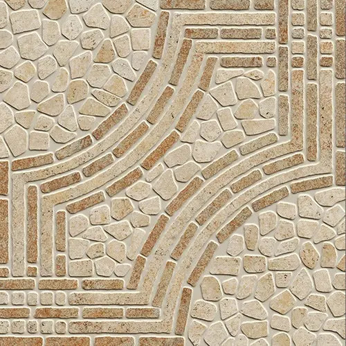 TILE SHANGHI BEIGE 18X18".