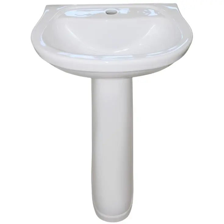 BASIN PEDESTAL WHITE ACUACER.