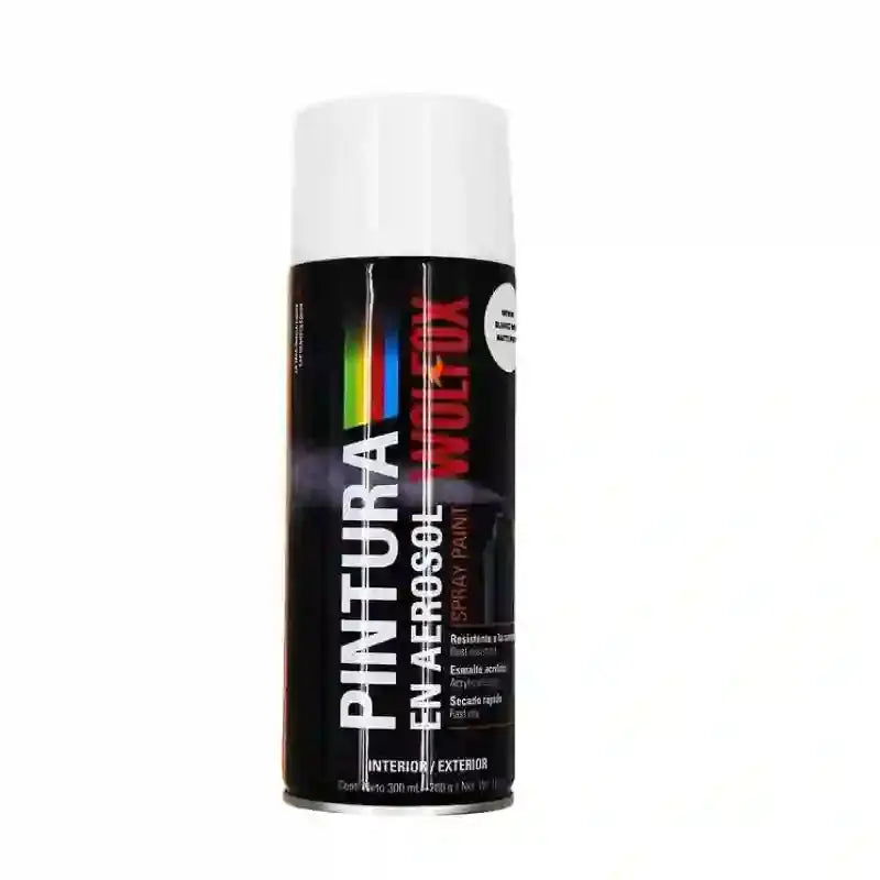 SPRAY PAINT WF0680 WHITE GLOSS.