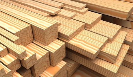 High-quality lumber materials available at Grahams Hardware store for construction and woodworking projects