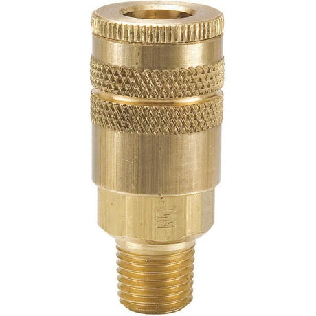 1/4" BRASS MALE QUICK CONNECT - GRAHAMS HARDWARE