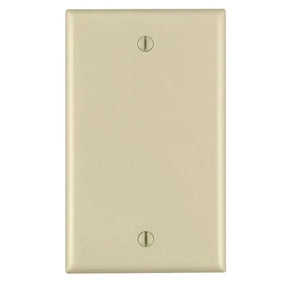 PVC BLANK COVER IVORY - GRAHAMS HARDWARE