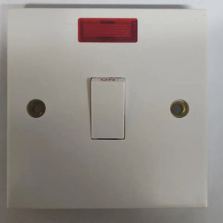 20A DP PILOT LIGHT SWITCH WITH NEON - GRAHAMS HARDWARE