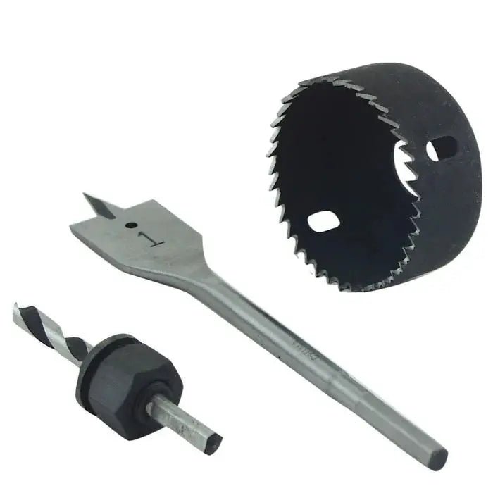 3PC LOCKSET KIT WOOD - GRAHAMS HARDWARE
