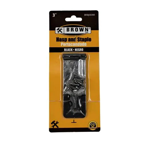 HASP & STAPLE 3"  BRBJ00300