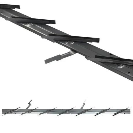 4 BLADE GLASS LOUVRE FRAME - GRAHAMS HARDWARE