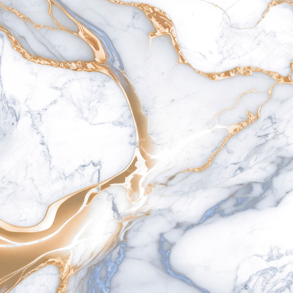 Tile Ceramic Blue Gold 45x45cm 45992