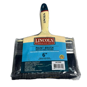 PAINT BRUSH 6" LINCOLN GRAHAMS HARDWARE.
