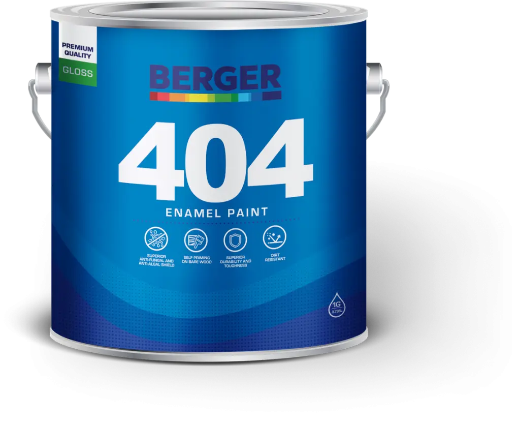 BERGER 404 ASH GREY GALLON.