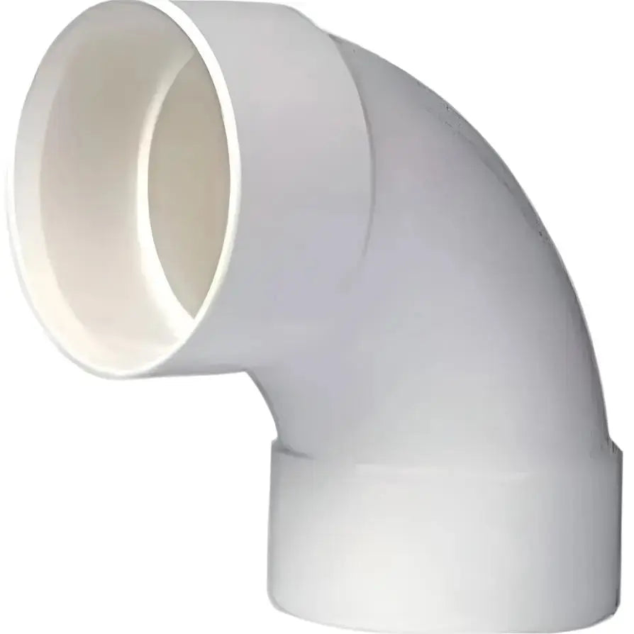 PVC  3" 90 DEG BEND DWV