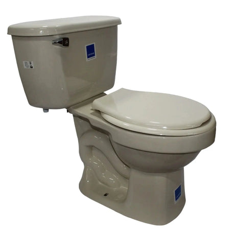 Acuacer Bone Round Toilet - Complete - GRAHAMS HARDWARE