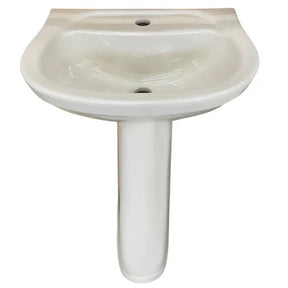 BASIN PEDESTAL BONE ACUACER - GRAHAMS HARDWARE