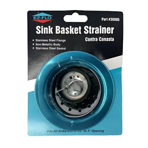 BASKET STRAINER PVC EZ-FLO 3-1/2"TO 4" - GRAHAMS HARDWARE