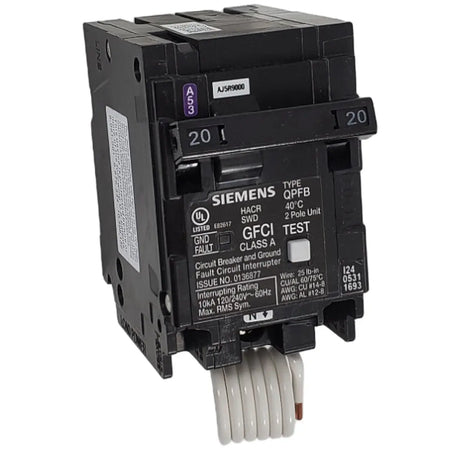 BREAKER 20A D/POLE G.F.C.I - GRAHAMS HARDWARE