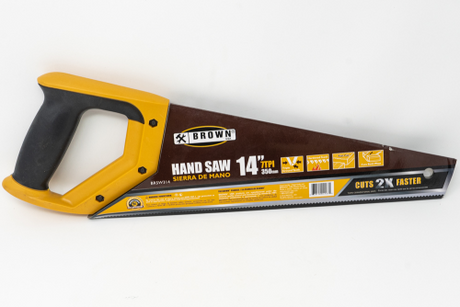 Brown 14" Turbo Cut Hand Saw 7 TPI - GRAHAMS HARDWARE