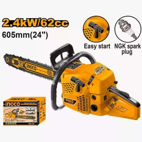 CHAIN SAW 24" GASOLINE INGCO - GRAHAMS HARDWARE
