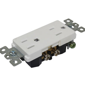 DECORA PLUG 3 PIN WHITE Q15R-D - GRAHAMS HARDWARE