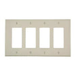 DECORA  SWITCH COVER 4-GANG IVORY - GRAHAMS HARDWARE
