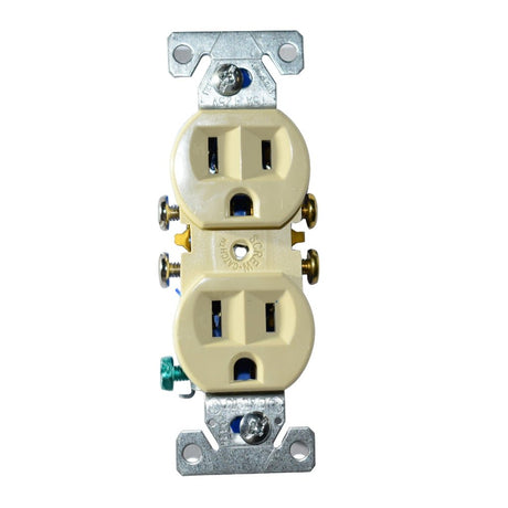 FLUSH PLUG 3 PIN IVORY - GRAHAMS HARDWARE
