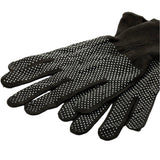 GLOVES BLACK & WHITE/BLUE - GRAHAMS HARDWARE